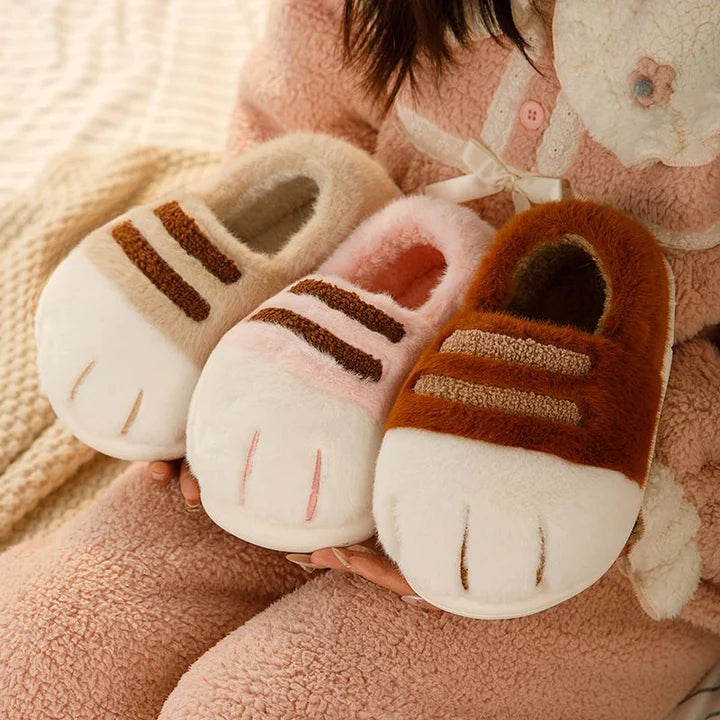 Cosy Cat Paw Slippers πΎ