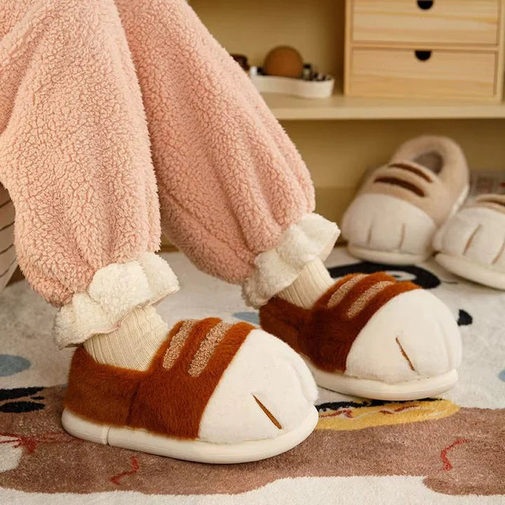 Cosy Cat Paw Slippers πΎ